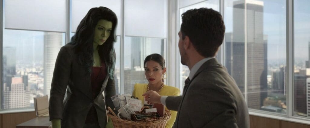 Still from She-Hulk Attorney at Law Episode 2