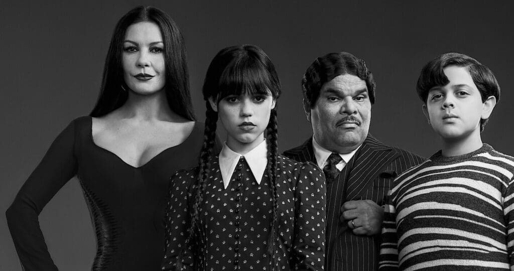 Still from Wednesday Addams 