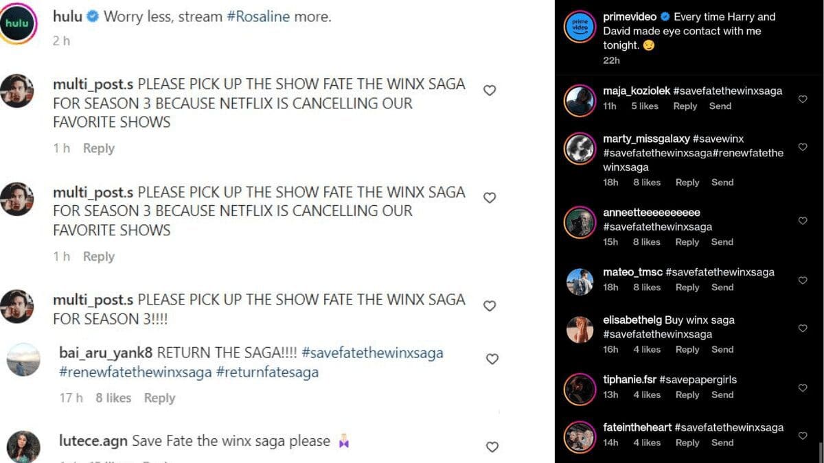Fate The Winx Saga Cancelled by Netflix