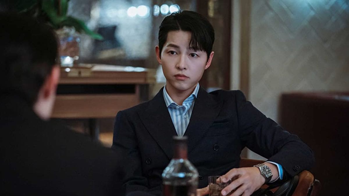 Song Joong-ki in a still from Vincenzo