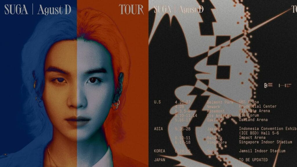 Agust D Tour BTS Reveals New Poster of Artist Suga as He Gears Up For His First Solo Tour