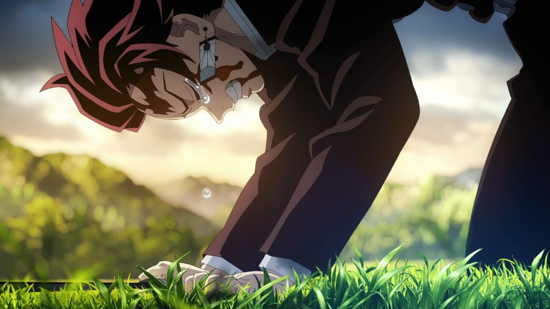 Tanjiro Crying Demon Slayer Season 3 Episode 11