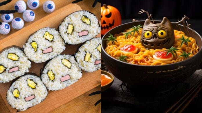 Korean Halloween Snacks Still