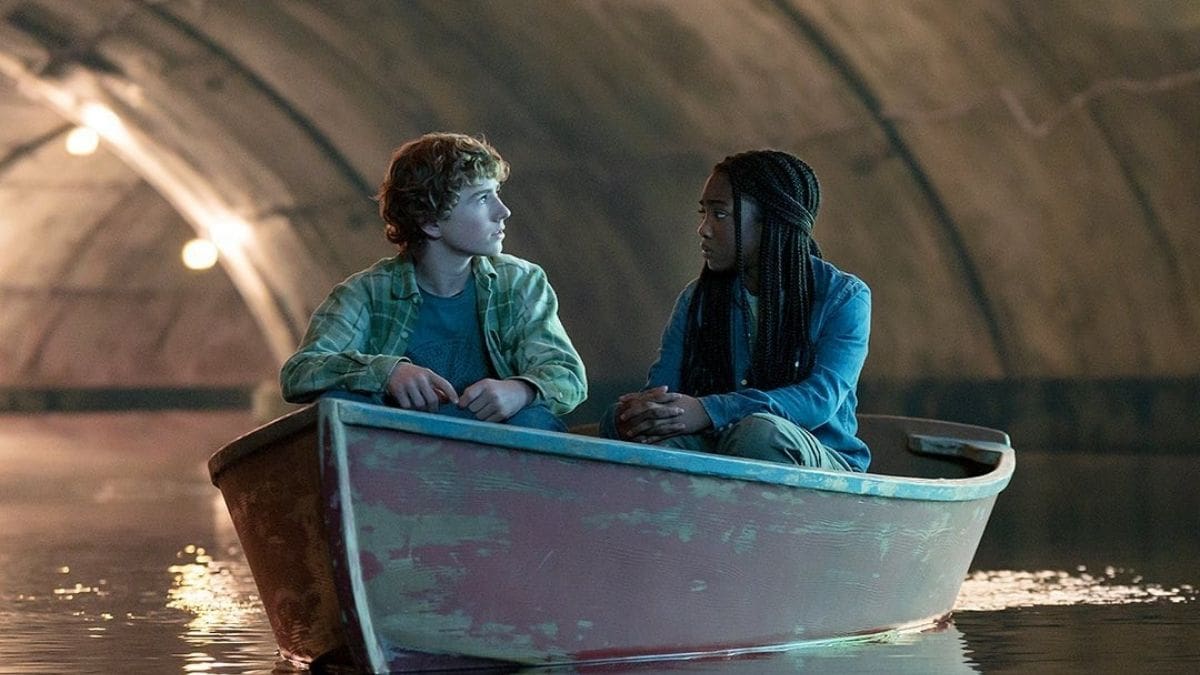 Percy Jackson and the Olympians Tv Series Cast - Walker Scobell, Leah Jeffries