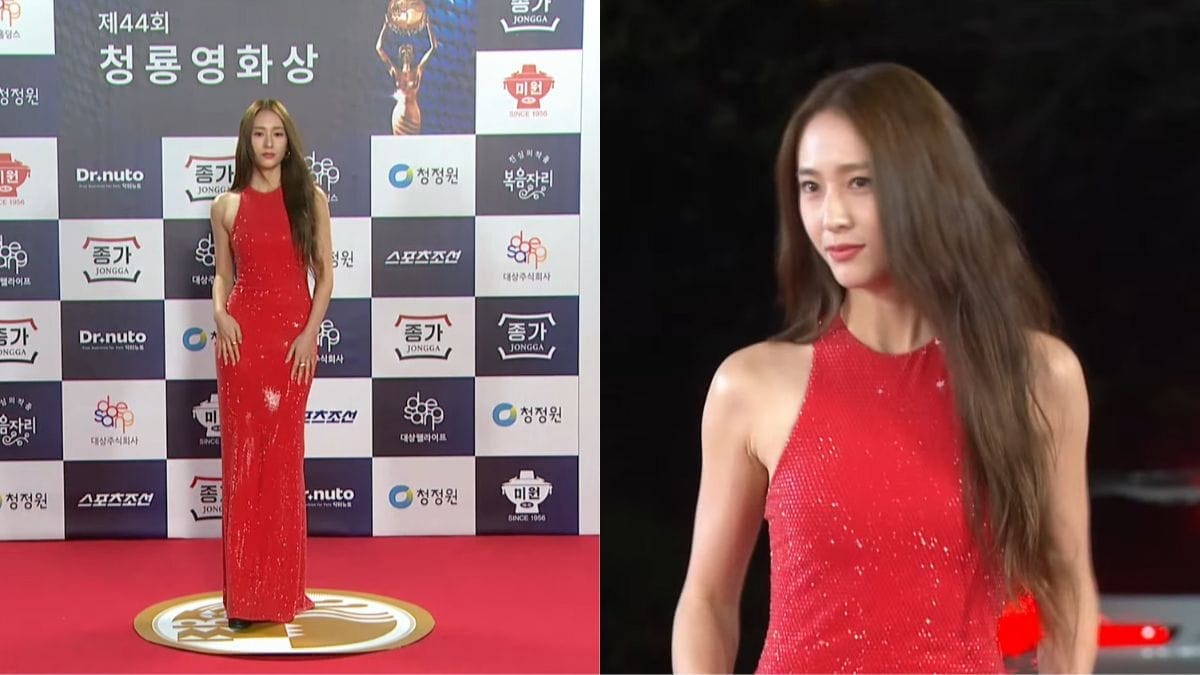 2023 Blue Dragon Film Awards Red Carpet - Krystal Jung