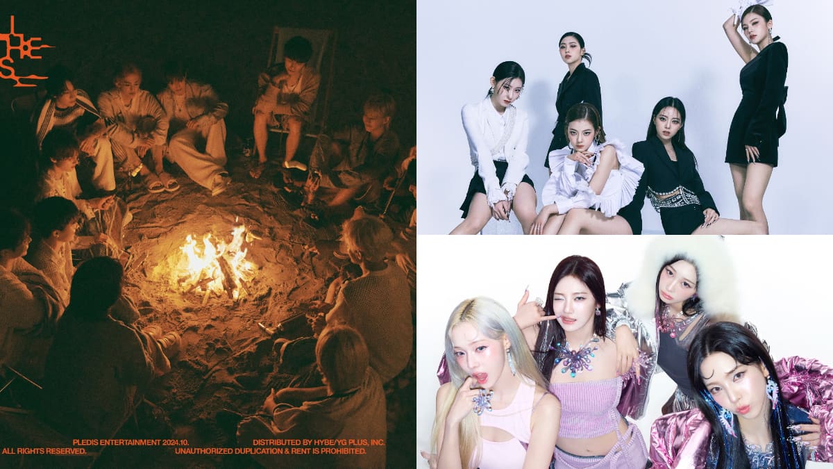 Kpop Comebacks in October 2024 SEVENTEEN's SPILL THE FEELS, ITZY's