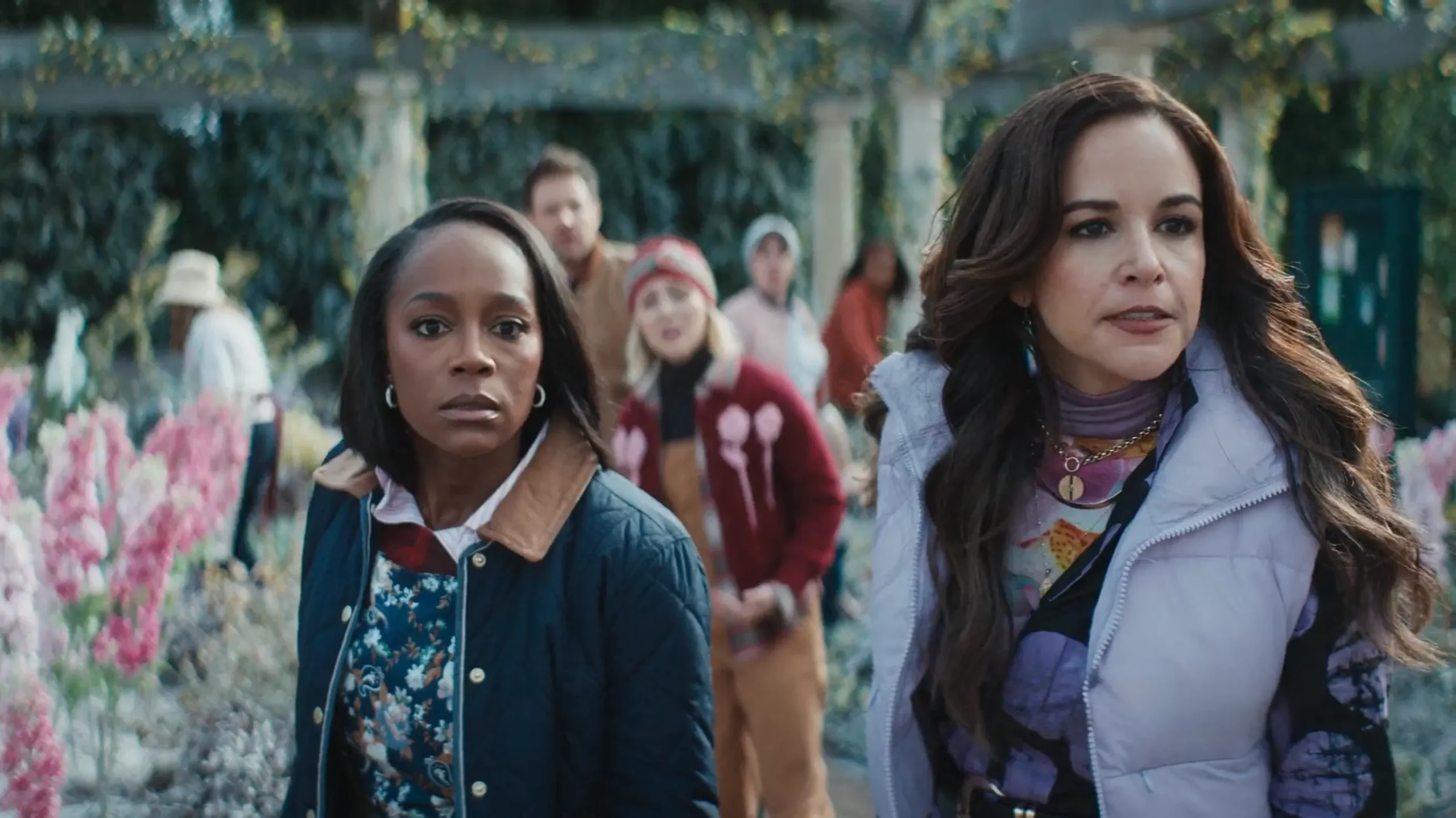 Grosse Pointe Garden Society Episode 8: Melissa Fumero, Aja Naomi King