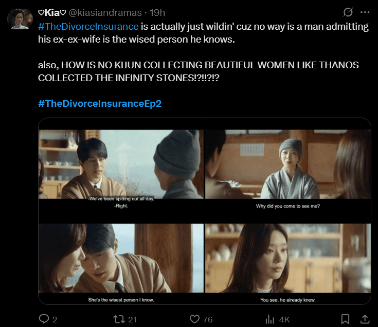 The Divorce Insurance Episode 2 Reactions