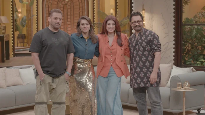 Two Much With Kajol and Twinkle Episode 1: Salman Khan, Kajol, Twinkle Khanna, Aamir Khan